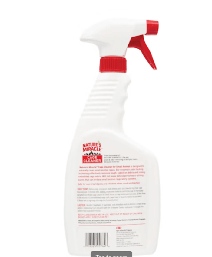 Cage Cleaner for Small Animals, 24 fl. oz.